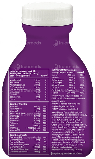 Wellwoman 70+ Tablet 60