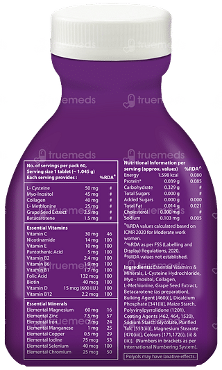 Wellwoman Hairfollic Tablet 60