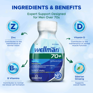 Wellman 70+ Tablet 60
