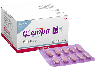 Glempa L 25/5mg Tablet 10