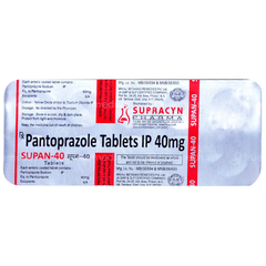 Supan 40 Tablet 10 Supan 40 Tablet 10