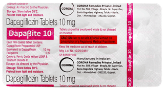 Dapabite 10 Tablet 15