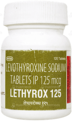 Lethyrox 125 Tablet 120