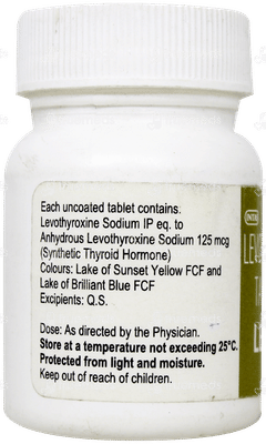 Lethyrox 125 Tablet 120