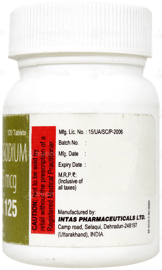 Lethyrox 125 Tablet 120