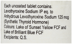 Lethyrox 125 Tablet 120