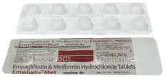 Emphaliv Met 12.5Mg + 500Mg Tablet 10 Emphaliv Met 12.5Mg + 500Mg Tablet 10