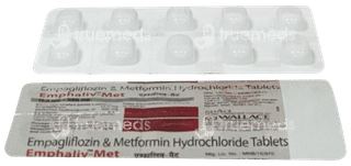 Emphaliv Met 12.5Mg + 500Mg Tablet 10