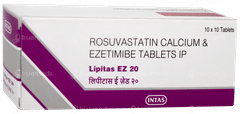Lipitas Ez 20 Tablet 10 Lipitas Ez 20 Tablet 10