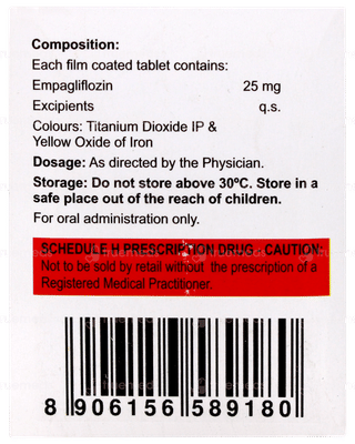 Empasmart 25 Tablet 10