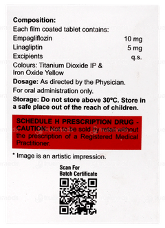 Empasmart Lina 10/5 Tablet 10 Empasmart Lina 10/5 Tablet 10