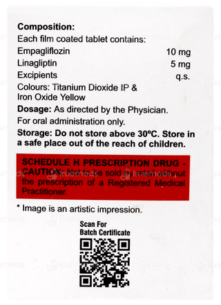 Empasmart Lina 10/5 Tablet 10