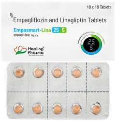 Empasmart Lina 25/5 Tablet 10