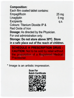 Empasmart Lina 25/5 Tablet 10