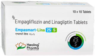Empasmart Lina 25/5 Tablet 10