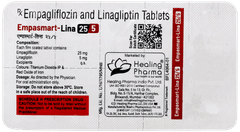 Empasmart Lina 25/5 Tablet 10