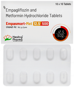 Empasmart Met 12.5/500 Tablet 10