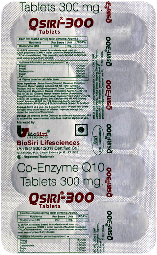 Qsiri 300 Tablet 10