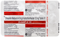 Olsar H 40 Tablet 15