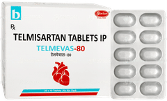 Telmevas 80 Tablet 10 Telmevas 80 Tablet 10
