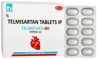 Telmevas 80 Tablet 10