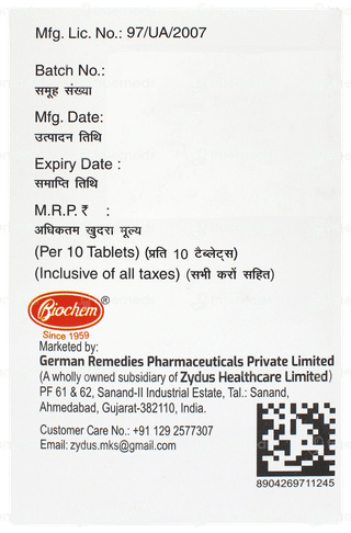 Telmevas 80 Tablet 10