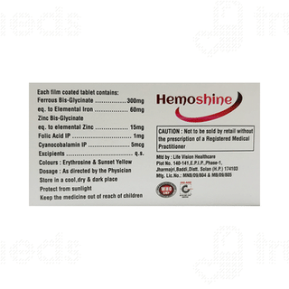Hemoshine Tablet 10