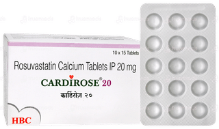 Cardirose 20 Tablet 15
