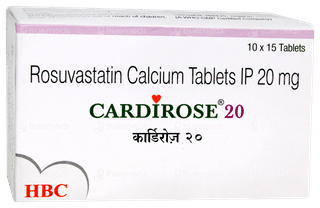Cardirose 20 Tablet 15