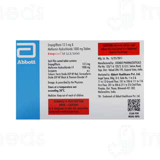 Empexel M 12.5/1000 Tablet 10