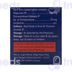 Naprosafe D 500 Tablet 10