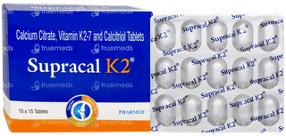 Supracal K2 Tablet 15