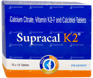 Supracal K2 Tablet 15