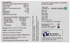 Calciza Coral Tablet 15