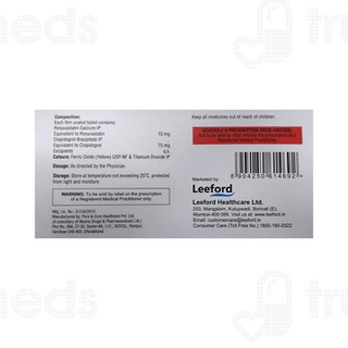 Cardiorostin 10 C Tablet 10