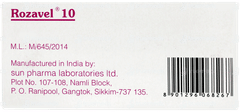 Rozavel 10 Tablet 15 Rozavel 10 Tablet 15