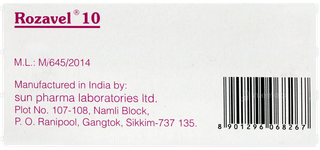 Rozavel 10 Tablet 15