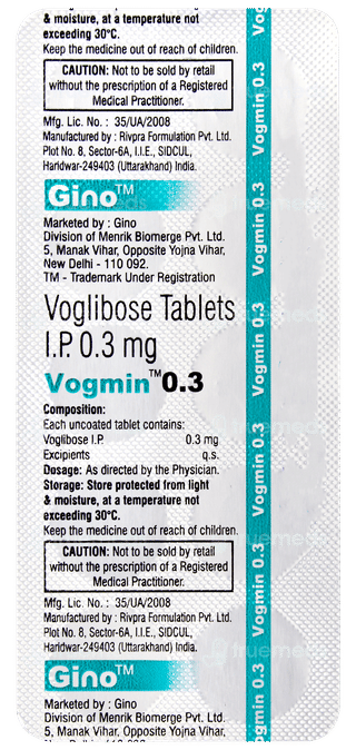 Vogmin 0.3 Tablet 10
