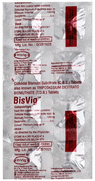 Bisvig Tablet 8