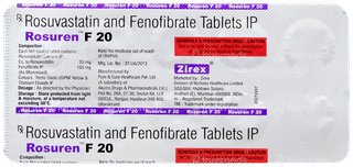 Rosuren F 20 Tablet 10