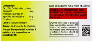 Reminil Am 5mg/5mg Tablet 10