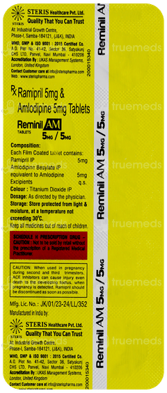 Reminil Am 5mg/5mg Tablet 10