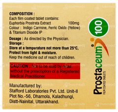 Prostaceum 100 Tablet 10