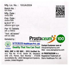 Prostaceum 100 Tablet 10
