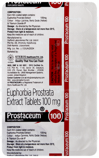 Prostaceum 100 Tablet 10