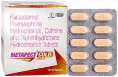 Metapect Cold Tablet 10
