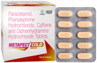 Metapect Cold Tablet 10