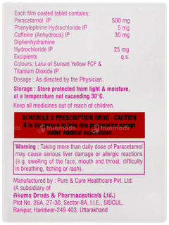 Metapect Cold Tablet 10