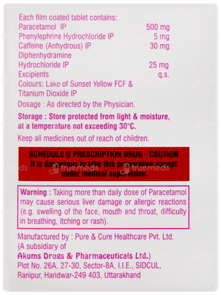 Metapect Cold Tablet 10