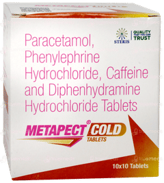 Metapect Cold Tablet 10